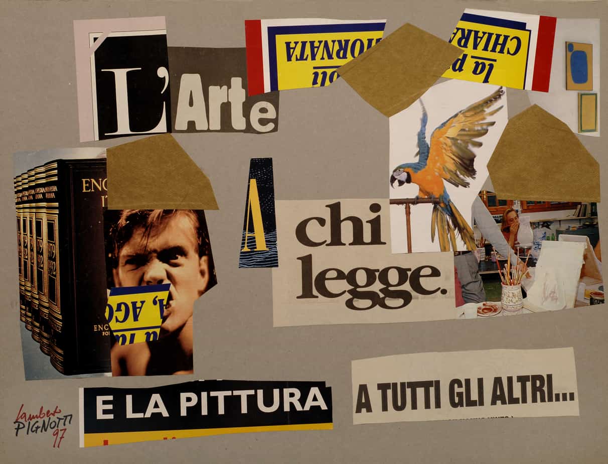 La parola come oggetto